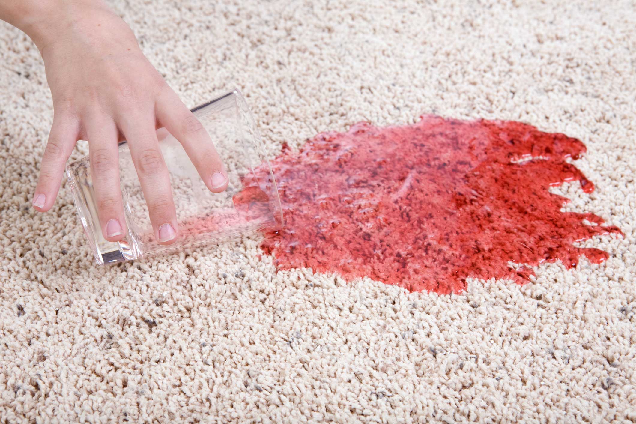 How to Clean Juice From Carpet