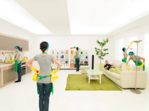 How Do Professionals Clean a House Checklist